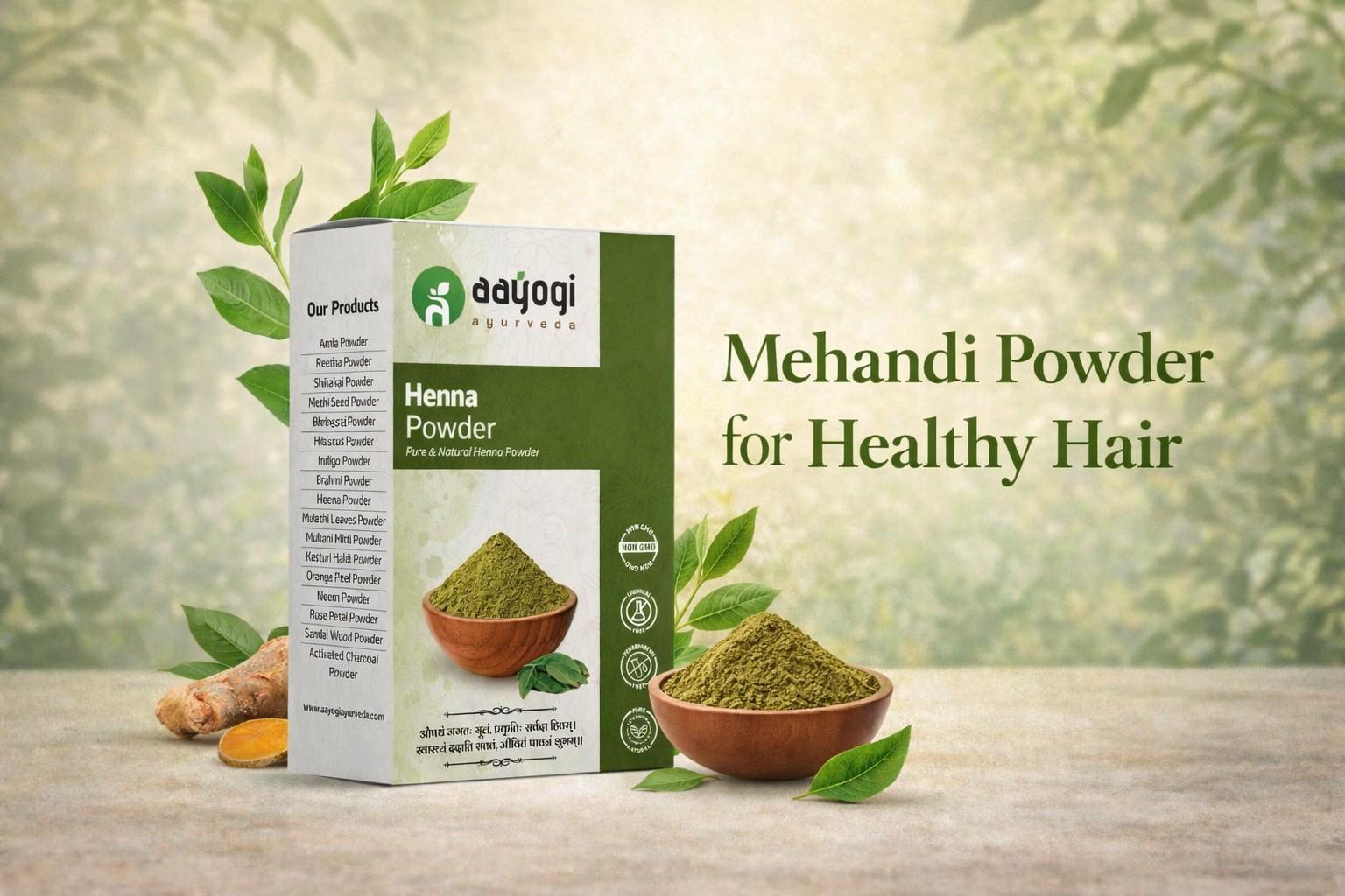 Mehandi Powder for Healthy Hair